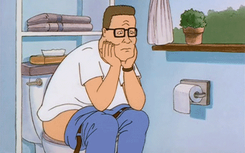 Hank-Hill-Cant-Get-His-Business-Done-While-Bored-On-The-Toilet-On-King-Of-The-Hill.gif