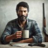 portrait of joel miller drinking coffee2.jpg portrait of joel miller drinking coffee2.jpg