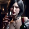 ada wong drinking wine, 4k, photorealistic.jpg