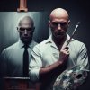 agent 47 as a painter4.jpg