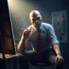 agent 47 as a painter.jpg