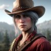 ciri as a red dead redemption character, 4k, photorealistic.jpg