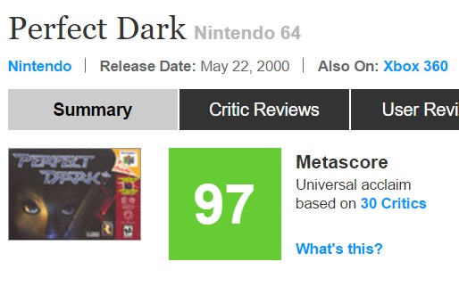 Ocarina of Time perde o primeiro lugar na lista de Melhores Jogos de Todos  os Tempos do Metacritic