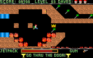 Dave Dangerous é um jogo de plataforma para jogar em qualquer