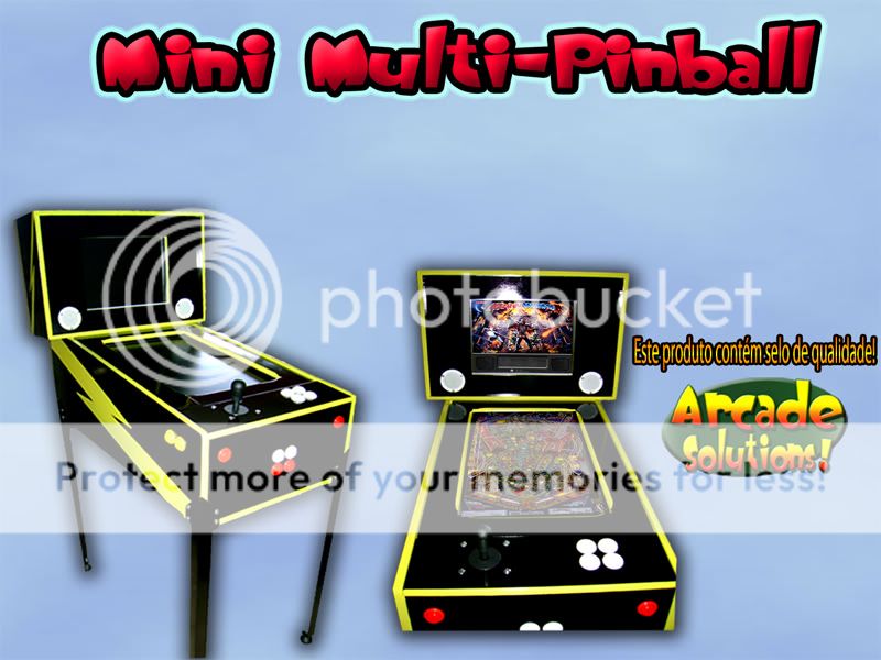 Mini Máquina de Pinball Virtual - Parte 2 Montagem do Hardware 