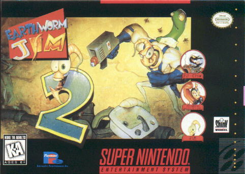 Retroespecial: Earthworm Jim 2 (SNES).  Fórum Outer Space - O maior fórum  de games do Brasil