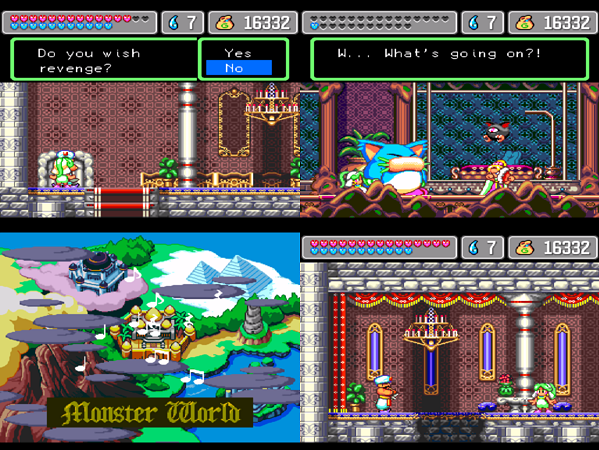 PO.B.R.E - Traduções - Mega Drive Monster World IV (BR Games)