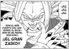 ZAIKO O TERCEIRO FILHO DE GOKU APARECE na TERRA - Dragon Ball AF em  Português Episódio 1 