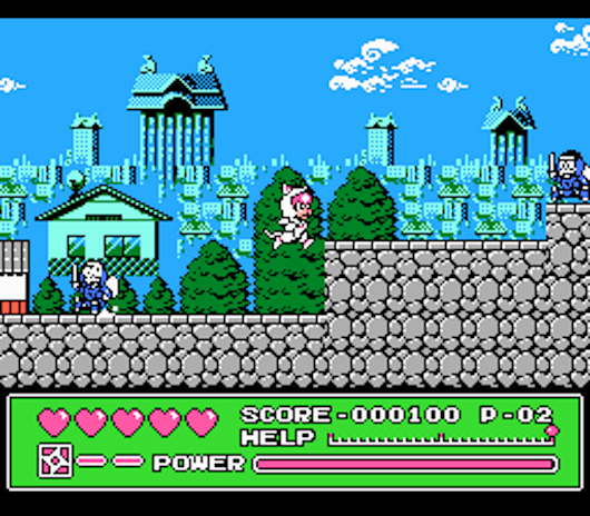 Kyatto ninja nes. коты ниндзя игра на денди. денди боссы. денди коты. игра на денди про котов ниндзя.