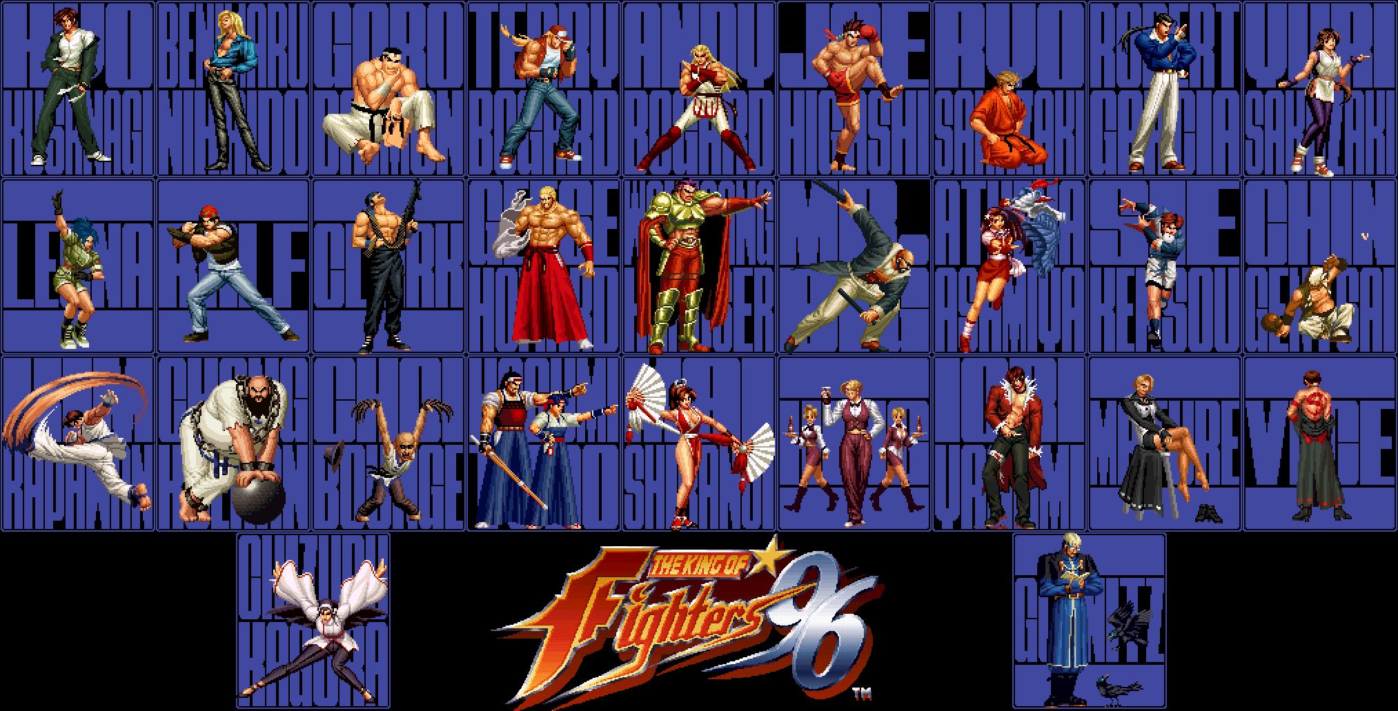 COMBO KOF 98: Seleção de Golpes The king Of Fighters' 98