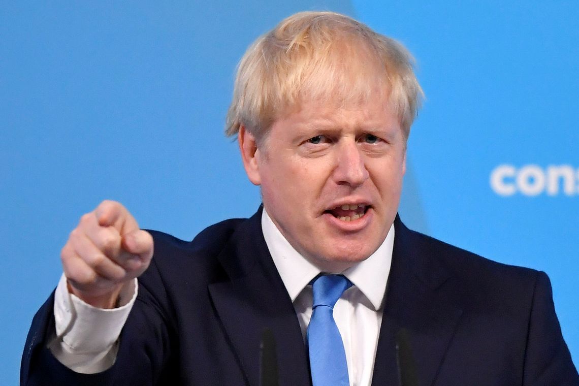 Boris Johnson, Inglaterra. REUTERS/Toby Melville