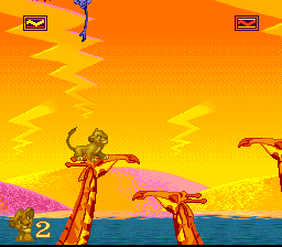 Jogo The Lion King para Super Nintendo - Dicas, análise e imagens