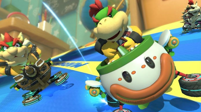 Mario Kart 8 Deluxe volta a permitir o uso de itens duplos (Foto: Divulgação/Nintendo)