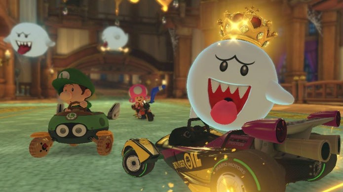 Mario Kart 8 Deluxe marca a estreia de King Boo (Foto: Divulgação/Nintendo)